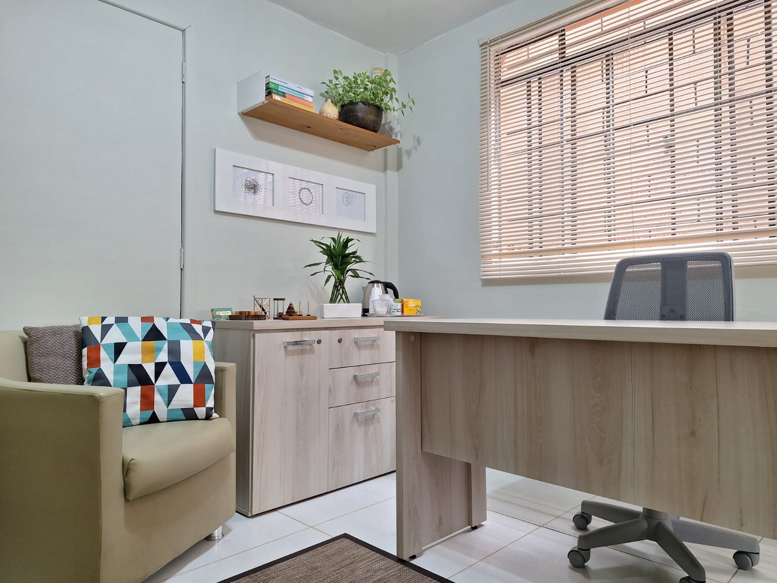 Recepção da Clínica